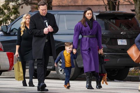 Mit Shivon Zilis (rechts) hat Elon Musk bereits mehrere Kinder