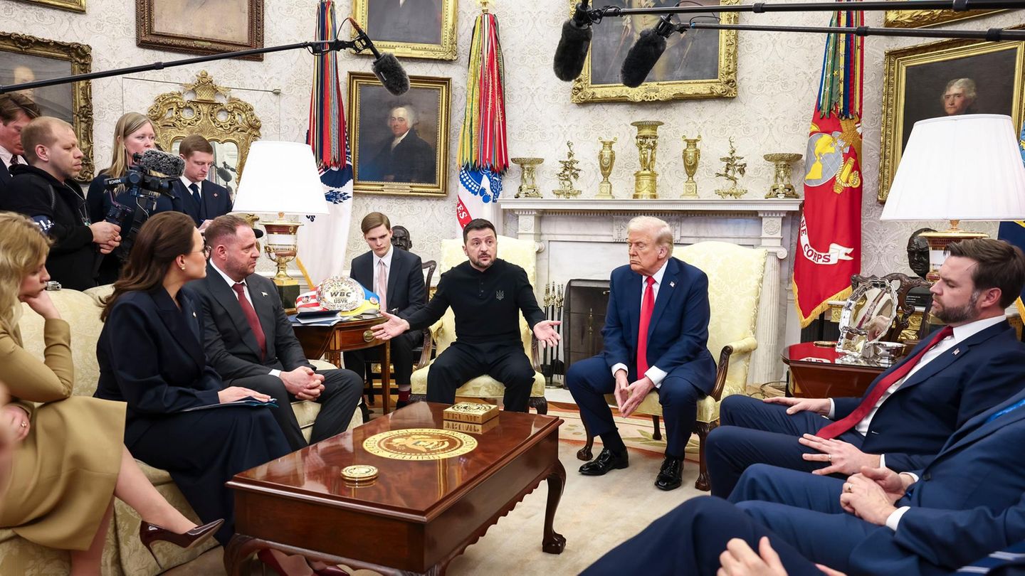 Wolodymyr Selenskyj zu Gast bei Donald Trump