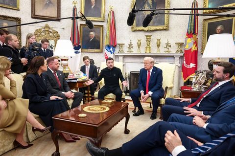 Wolodymyr Selenskyj zu Gast bei Donald Trump