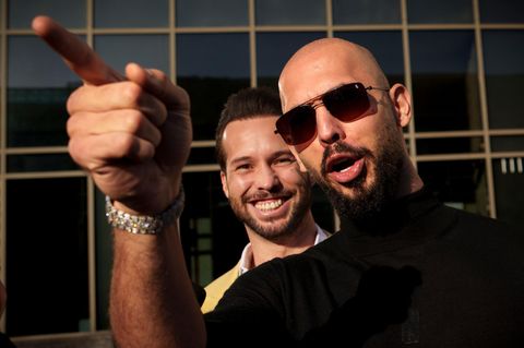 Andrew Tate und Bruder vor Gericht in Rumänien