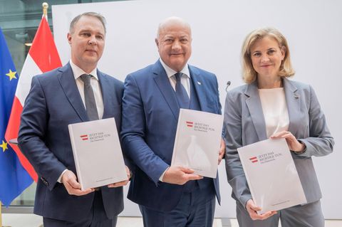 Österreich: Vorsitzende der Koalitionsparteien