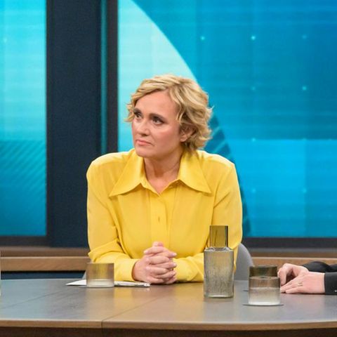 Die Gäste von Caren Miosga am runden Tisch der Sendung