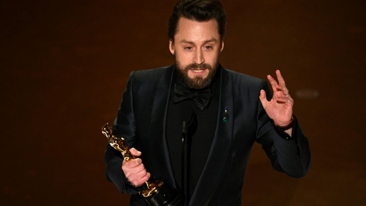 Kieran Culkin bei den Oscars