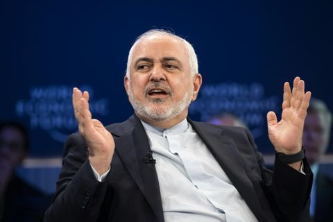 Sarif im Januar beim Weltwirtschaftsforum in Davos