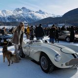 Autos Oldtimer St. Moritz
