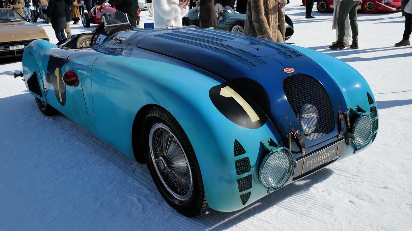 Autos Oldtimer St. Moritz