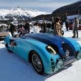 Autos Oldtimer St. Moritz