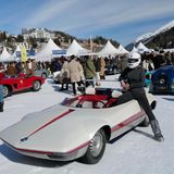 Autos Oldtimer St. Moritz