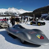 Autos Oldtimer St. Moritz