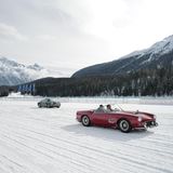 Autos Oldtimer St. Moritz