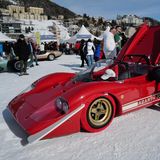 Autos Oldtimer St. Moritz