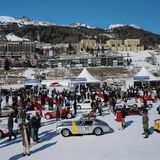 Autos Oldtimer St. Moritz