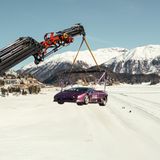 Autos Oldtimer St. Moritz