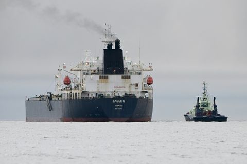 Verdächtiger Tanker "Eagle S" vor der finnischen Küste