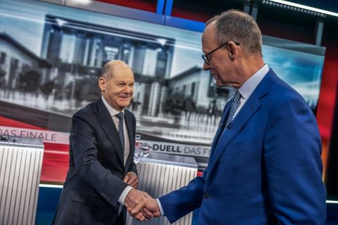 Scholz und Merz