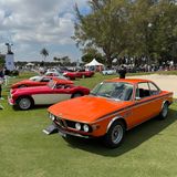 Die Auto.Show in Florida zeigt Modelle vom 1972er BMW 3.0 CSL (Foto) über das Jaguar XK 120 Fixed Head Coupé oder den Lamborghini Miura P400