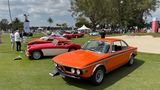 Die Auto.Show in Florida zeigt Modelle vom 1972er BMW 3.0 CSL (Foto) über das Jaguar XK 120 Fixed Head Coupé oder den Lamborghini Miura P400