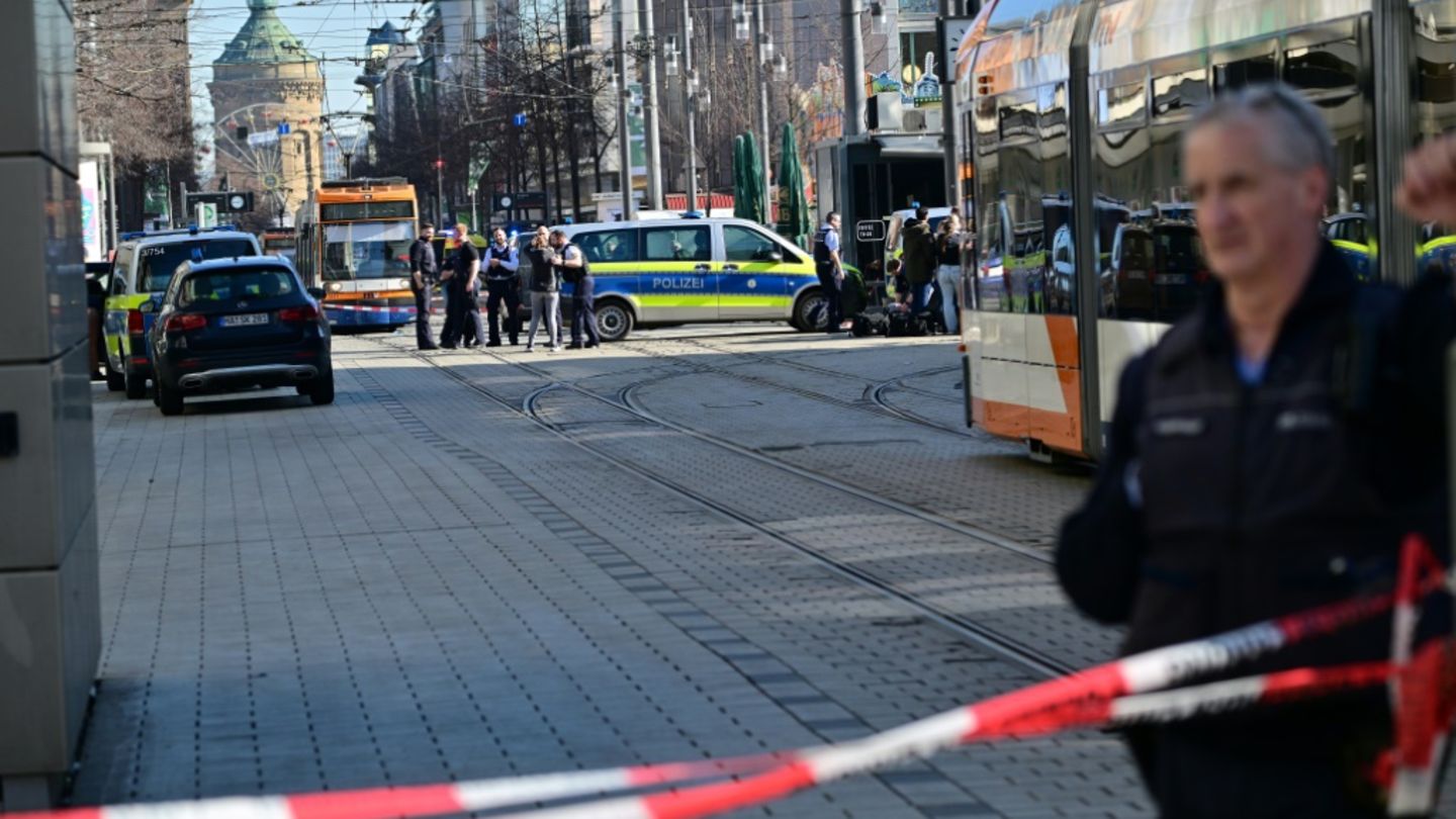 Einsatz in Mannheims Innenstadt