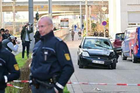 Wagen des Täters von Mannheim