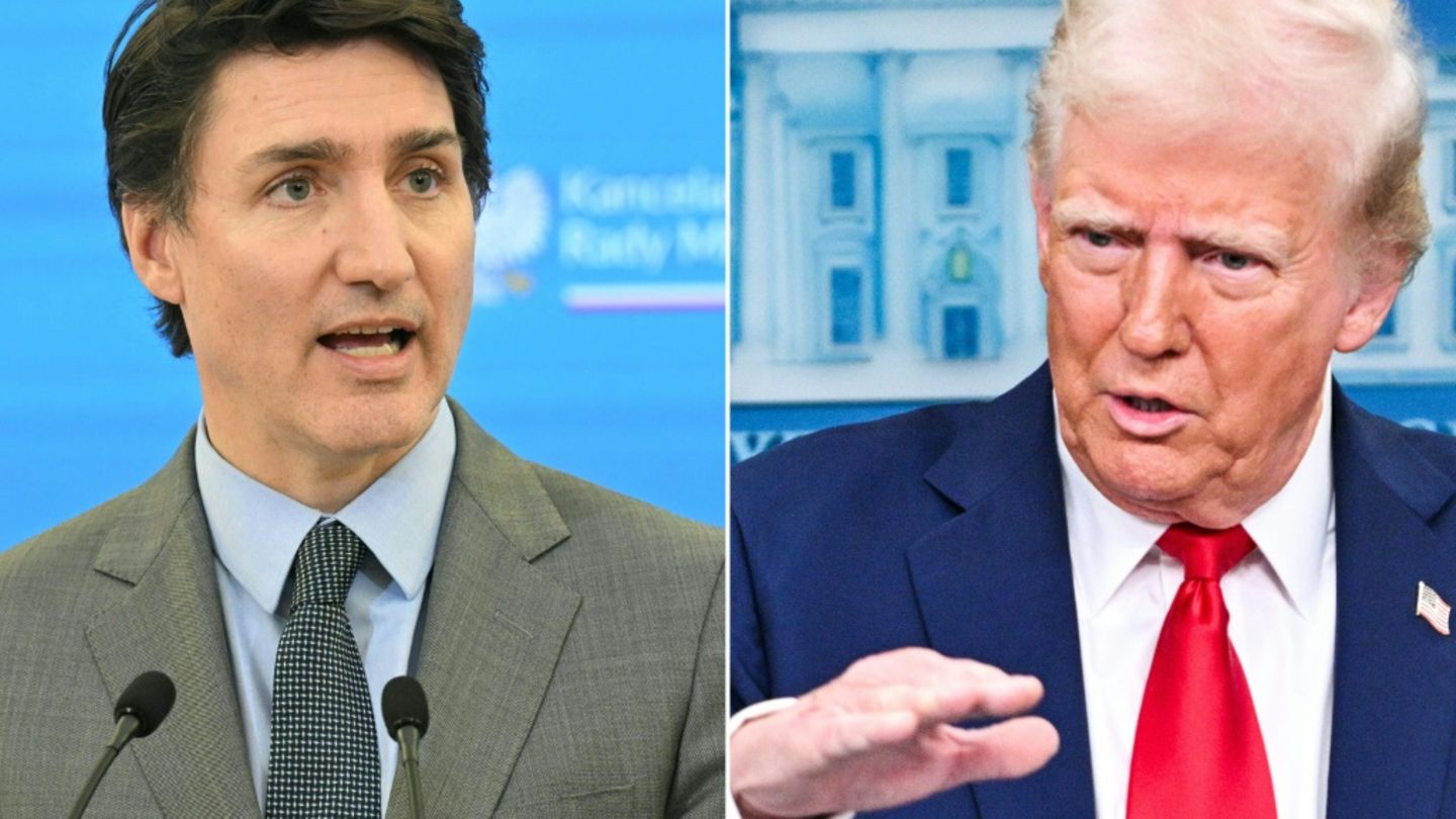 Kanadas Premierminister Trudeau und US-Präsident Trump