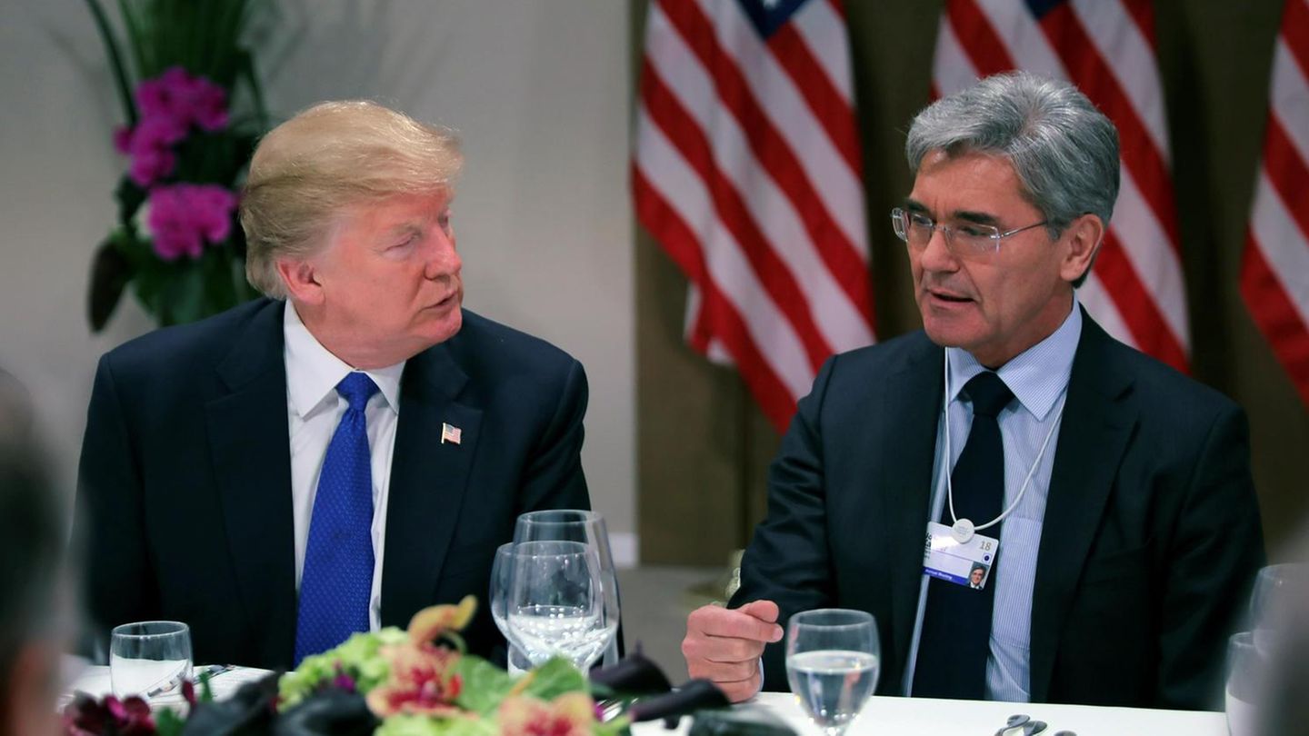 Ex-Siemens-Chef Joe Kaeser: "Eine devote Haltung ist bei Trump nicht hilfreich. Aber offene Kritik auch nicht"