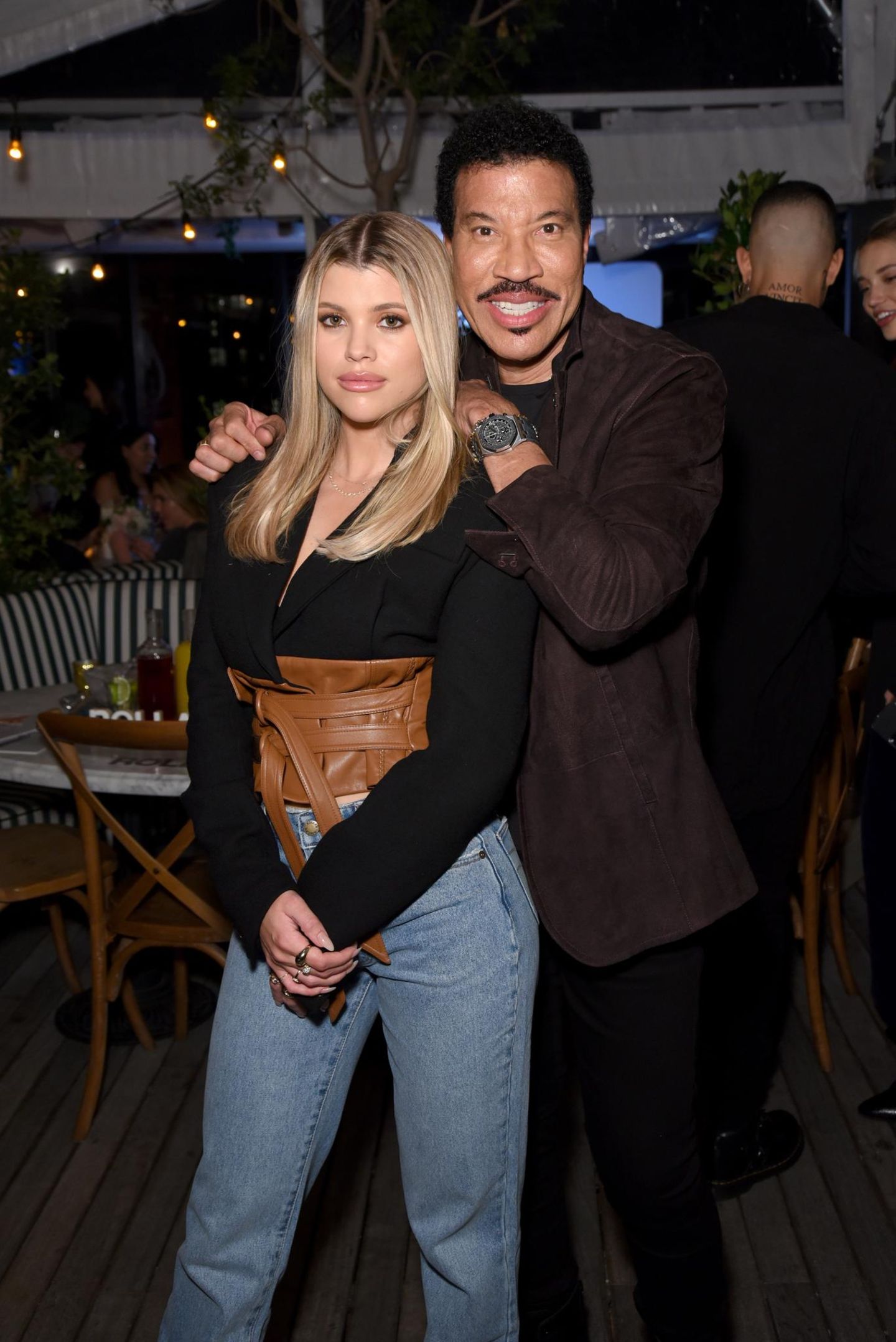 Oscars: Sofia Richie mit ihrem Vater Lionel Richie