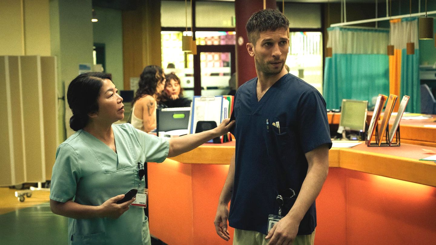 Krank Berlin-Held Dr. med. Ben Weber in der Notaufnahme