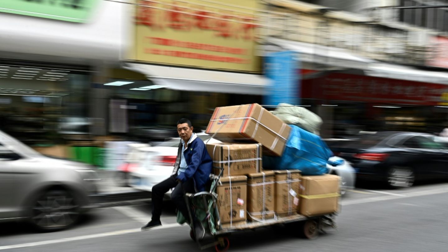 Händler in China
