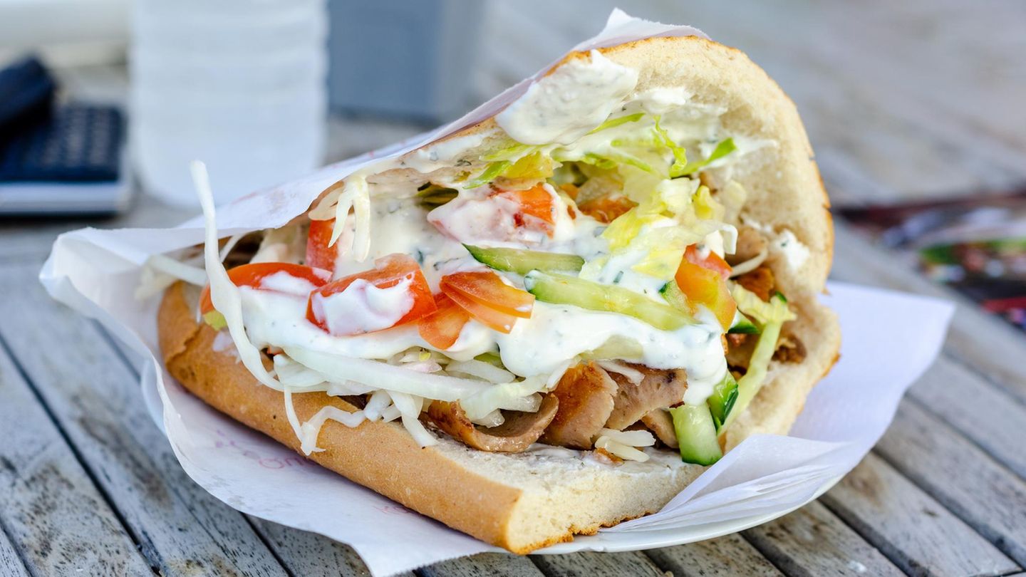 Döner Kebab Döner Kebab im Brot