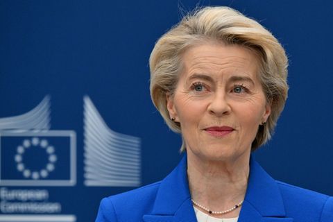 Von der Leyen am Dienstag in Brüssel