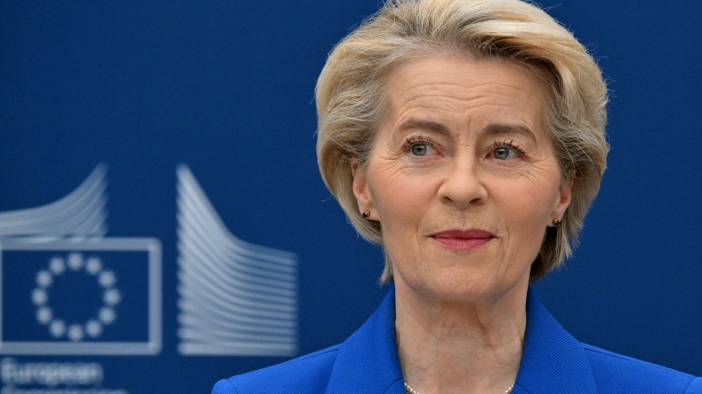 Von der Leyen am Dienstag in Brüssel
