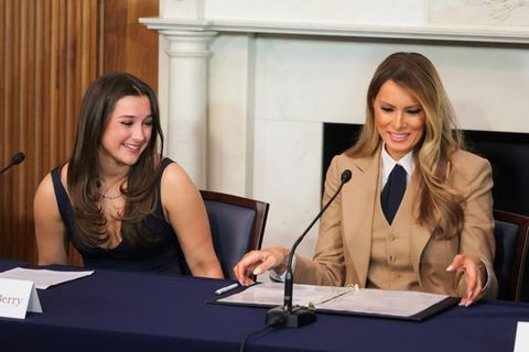 US-First Lady Melania Trump
