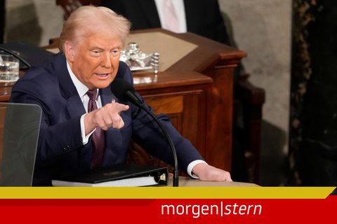 Donald Trump vor dem US-Kongress