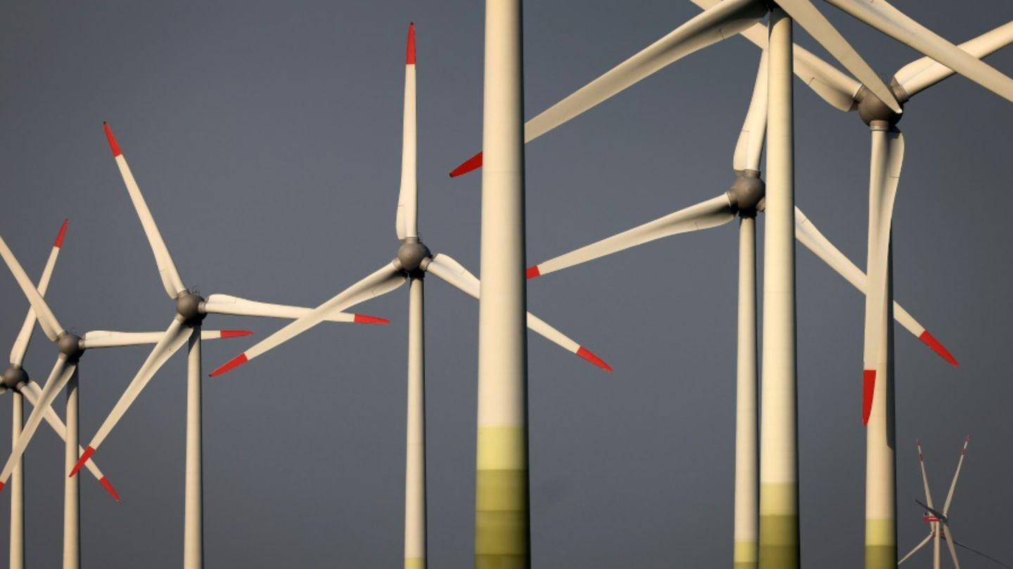 Windräder in Norddeutschland