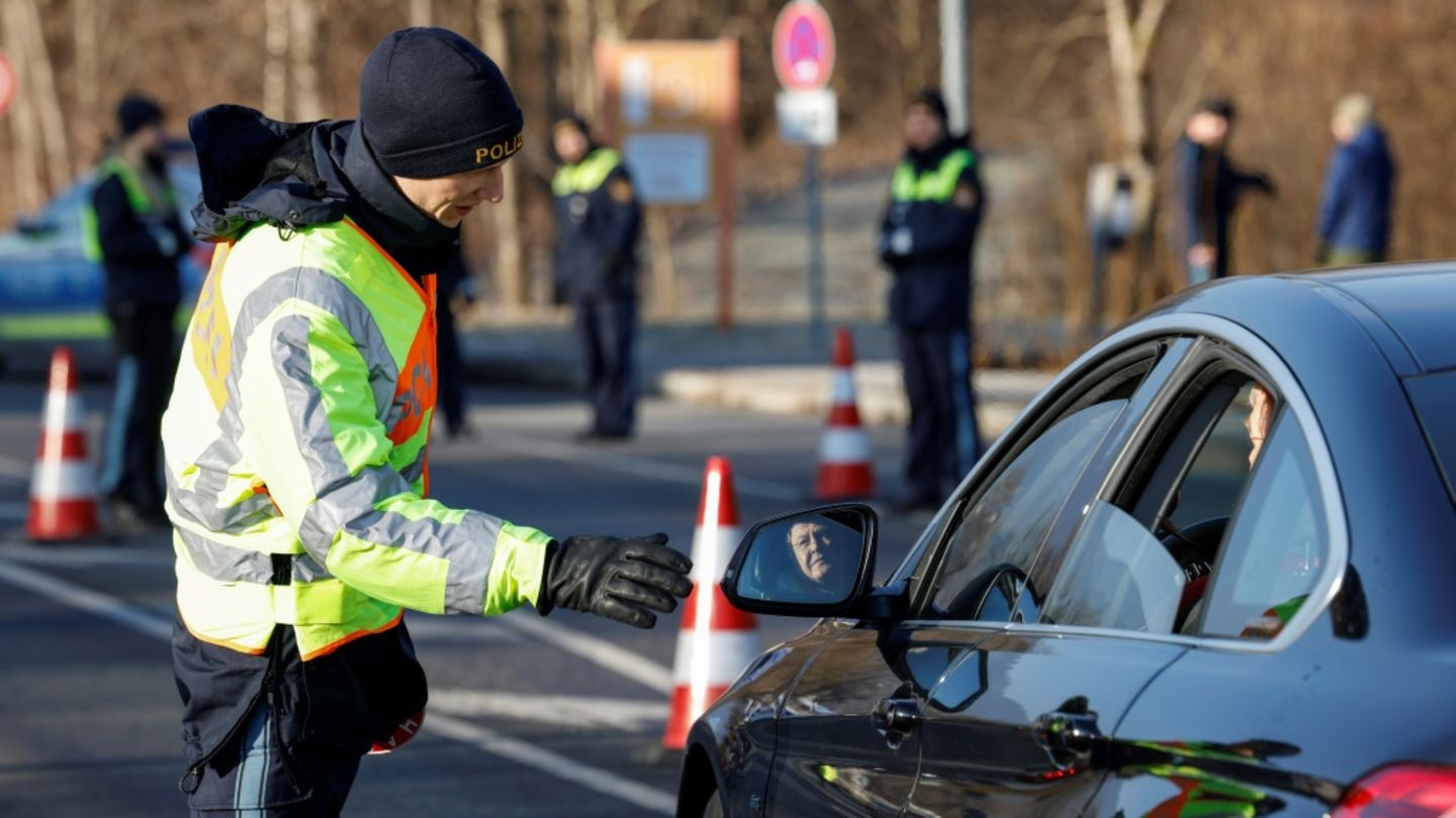 Grenzkontrolle zwischen Österreich und Deutschland