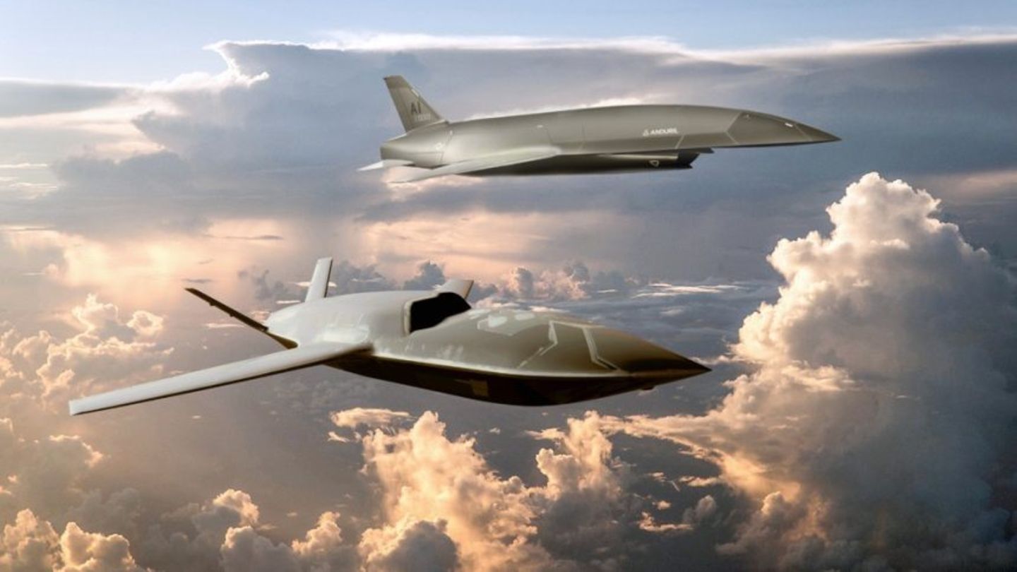 Die Fighter-Drohnen YFQ-42A und YFQ-44A