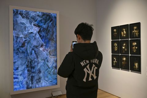 KI-Kunst bei Christie's in New York