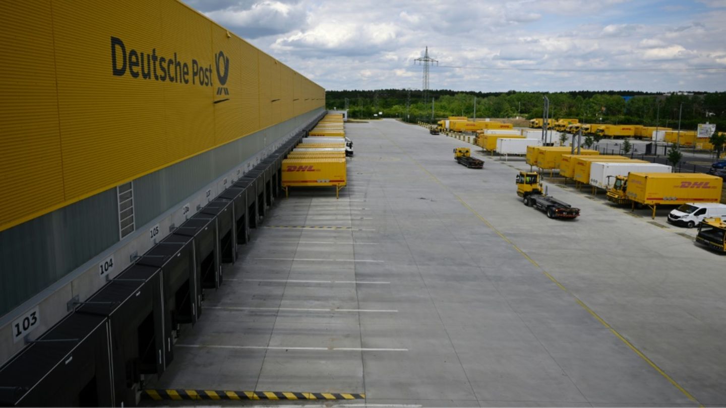 Paketzentrum in Ludwigsfelde im Mai 2022
