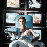 David Bowie in dem Film "Der Mann, der vom Himmel fiel"