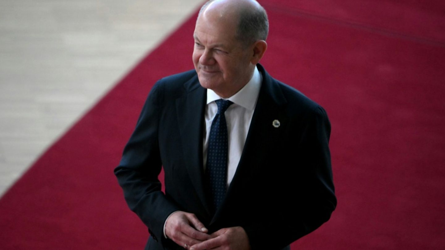 Olaf Scholz trifft zum EU-Gipfel ein