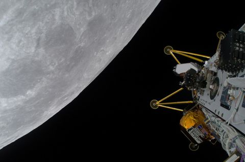 Sonde "Athena" nähert sich dem Mond