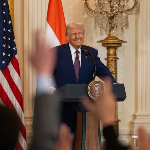 Donald Trump beantwortet gerne Fragen – nur bitte keine kritischen
