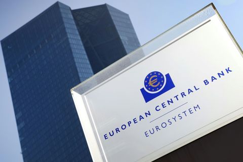 Die EZB in Frankfurt am Main