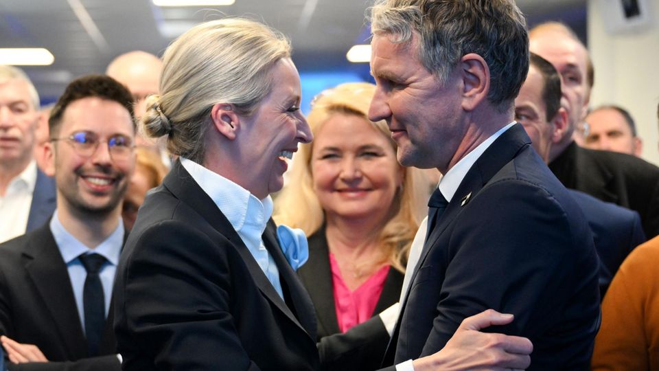 Alice Weidel und Björn Höcke Alice Weidel und Björn Höcke