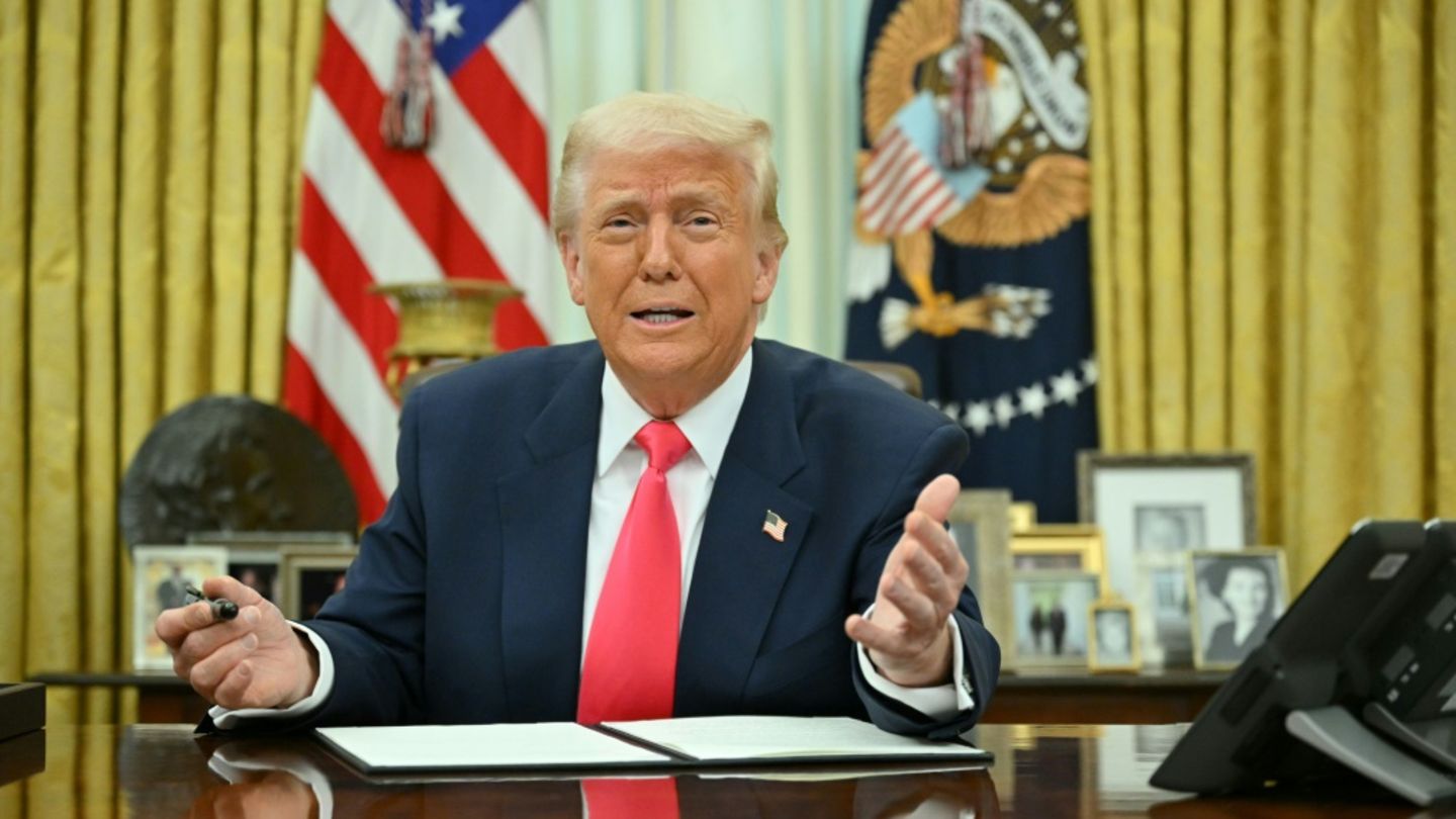 Donald Trump im Weißen Haus