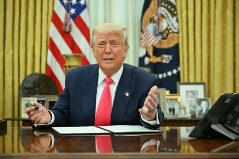 Donald Trump im Weißen Haus