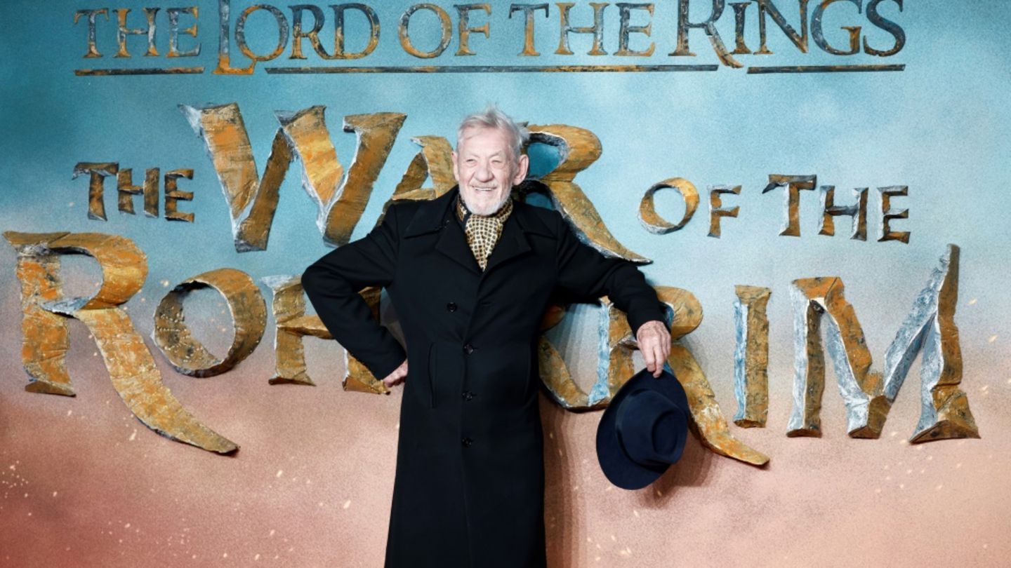 Ian McKellen bei einer Filmpremiere im Jahr 2024