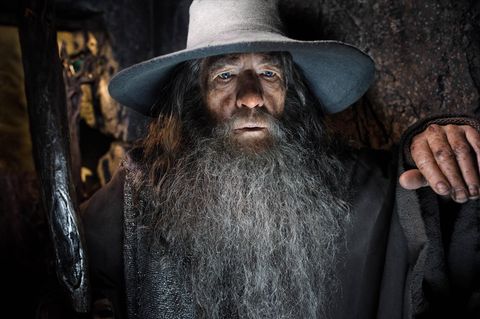 Ian McKellen in seiner Rolle als Gandalf