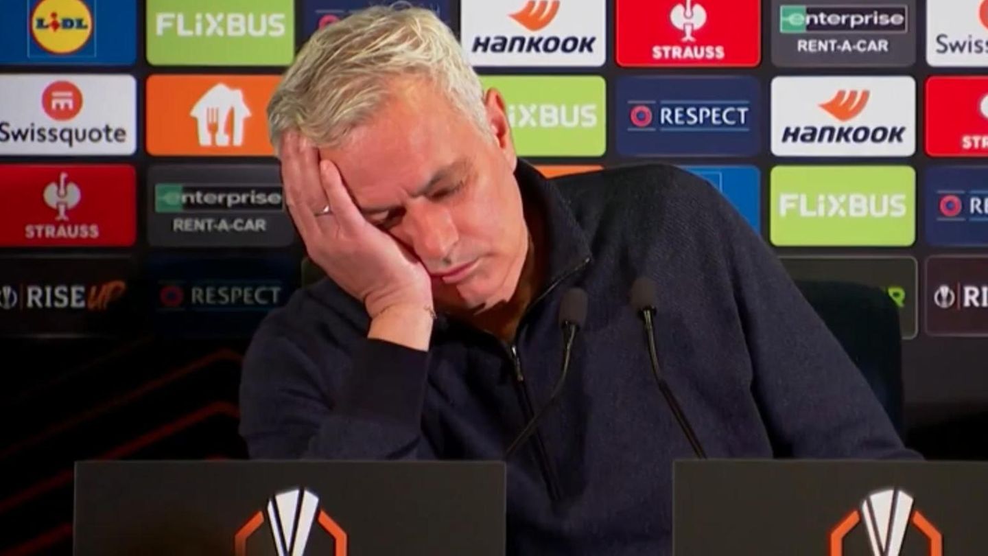 Startrainer nach Niederlage: Eingenickt? Genervter José Mourinho veralbert Reporter
