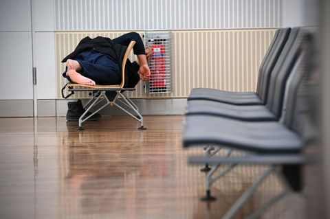Verspätung Flughafen